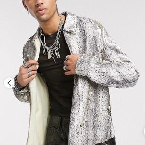 Asos mens sequin jacket